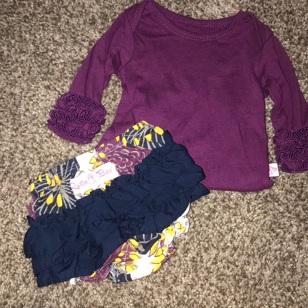 NWOT Ruffle Butts Outfit